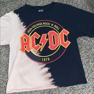AC/DC crop top